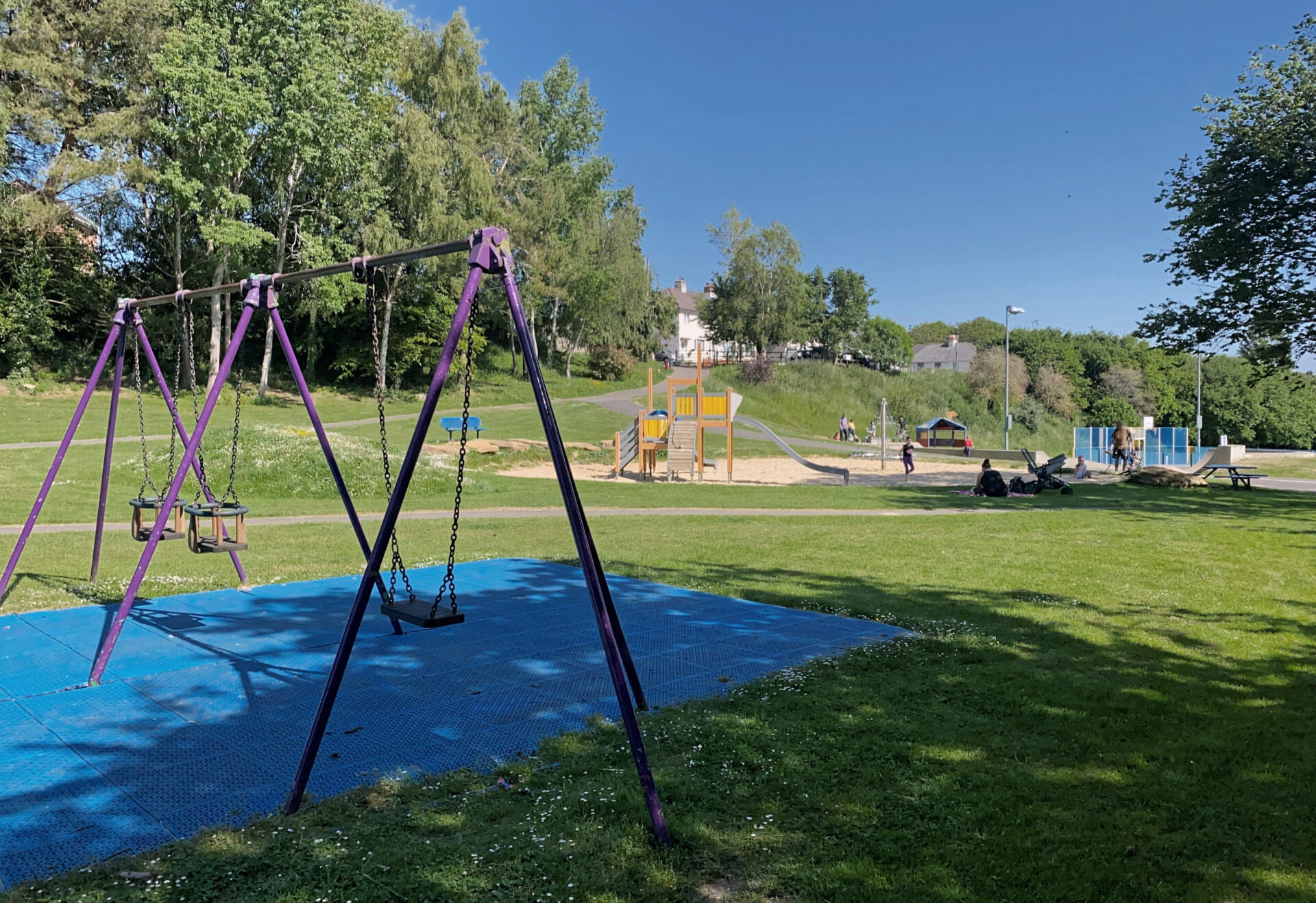 Happy Valley playground. Photo by Jeff Hutson